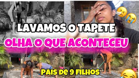 LAVAMOS O TAPETE LIMPEZA SINUSITE ATACADA Vlog Vlogging