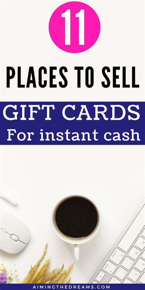 11 Websites To Sell Gift Cards Online For Cash Instantly