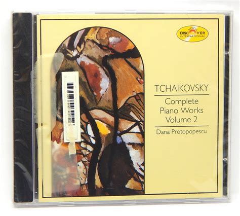 Protopopescu Tchaikovsky Complete Piano Works Vol Early Pieces