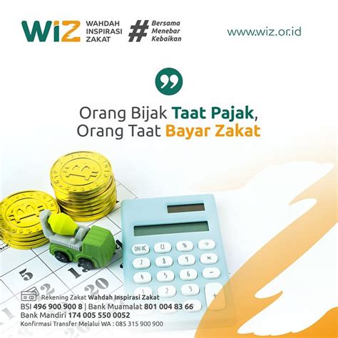 Orang Bijak Taat Pajak Orang Taat Bayar Zakat Wahdah Inspirasi Zakat