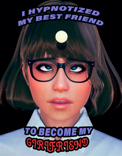 Hypnohub 3d Comic Female Only Glasses Hypnosss Open Mouth Text 194424