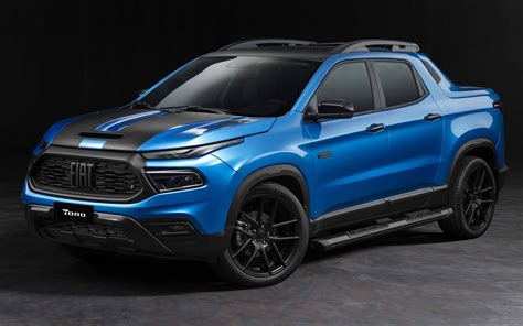 Nova Fiat Toro 2022 rebaixada rodas 20 recebe acessórios Mopar