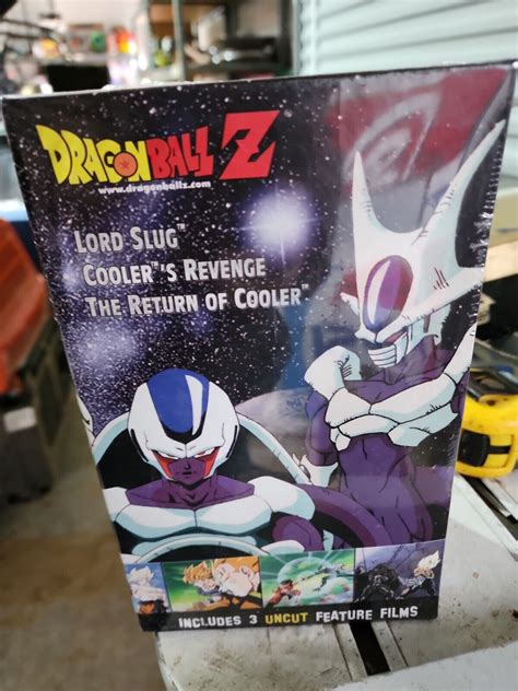 New Dragon Ball Z Movie Vhs Box Set Lord Slug Coolers Revenge