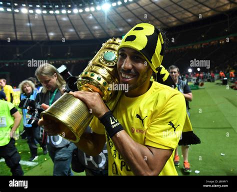 Berlin Germany 27th May 2017 Dortmund S Pierre Emerick Aubameyang