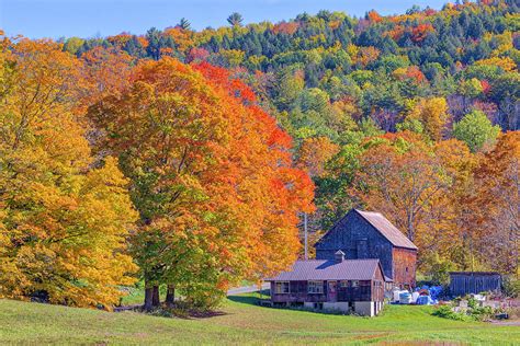 Rural Vermont Fall Scenery Photograph by Juergen Roth - Fine Art America