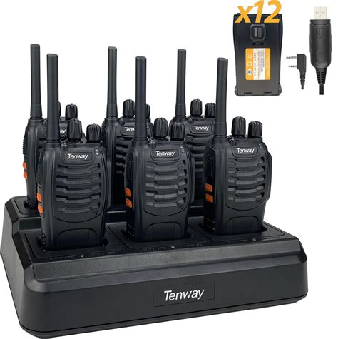 Amazon Pxton Walkie Talkies For Adults Long Range With Upgraded