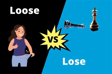 Loose Vs Lose: What's The Difference? | ContrastHub 