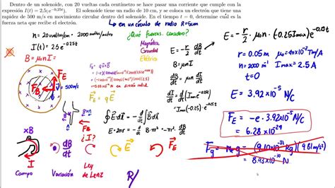 Física 3 Ejercicios De La Ley De Faraday Youtube