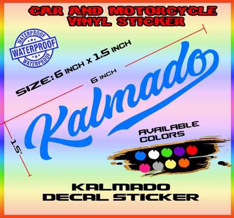 Kalmado Sticker Decals For Car And Motorcycle Lazada Ph