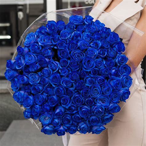 100 Blue Roses Studio Corazon Flower Design