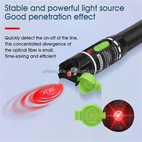 Mini Vfl 650nm Fiber Optic Cable Laser Light Source Printer Test Pen