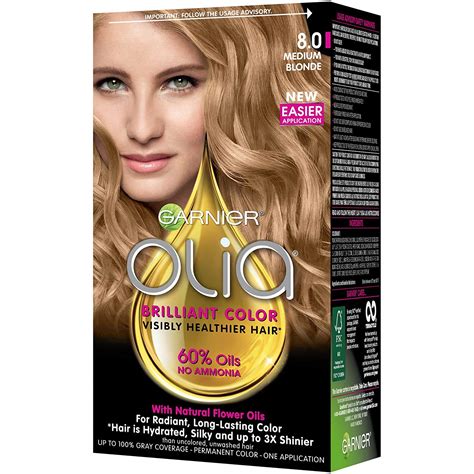 Amazon Garnier Olia Ammonia Free Hair Color Medium Blonde