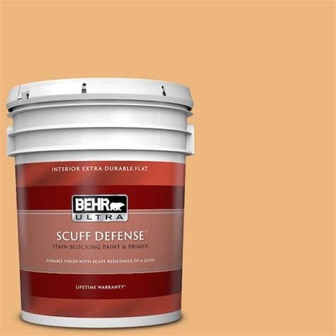 Behr Ultra Gal Icc Eastern Amber Extra Durable Flat Interior