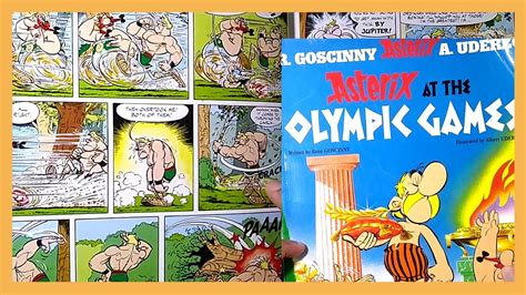 Bande dessinée ASTERIX at the OLYMPIC GAMES by GOSCINNY and UDERZO ...