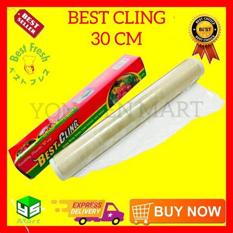 Jual Plastik Wrap Pembungkus Buah Dan Makanan Best Cling 30 Cm Shopee