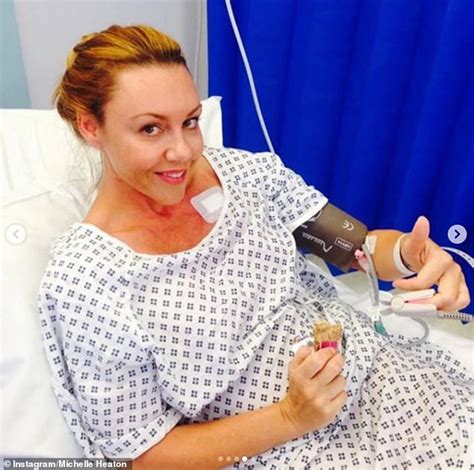 Michelle Heaton Shares Candid Photos From Her Double Mastectomy And