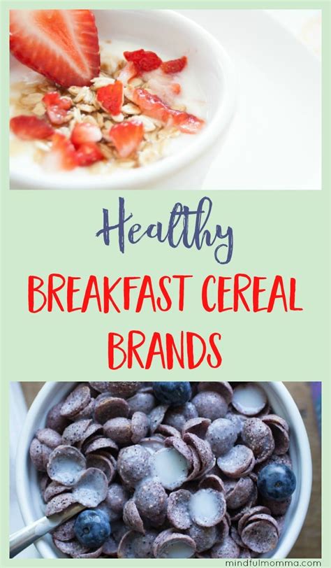 Guide to Healthy Breakfast Cereal Brands For Kids