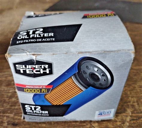 Supertech St Cross Reference Oil Filters Oilfilter Crossreference