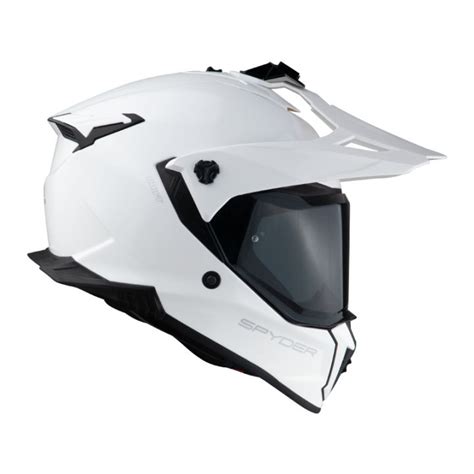 Spyder Drift PD S0 - Dual Sport Fiber Glass Helmet with Dual Visor ...