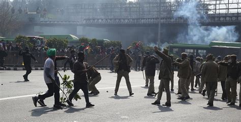 Farmers Mahapanchayat In Delhi Heavy Security Deployed Traffic