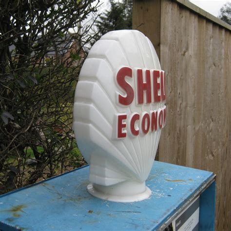 Shell Economy Petrol Pump Globe By Hailware Auto History Signs Ltd