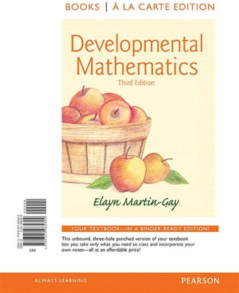 Developmental Mathematics Edition By Elayn Martin Gay Other Format