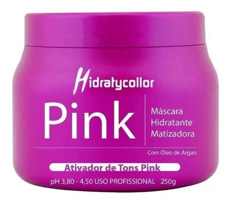 Máscara Matizadora Pink Hidratycollor Mairibel 250G Matizador