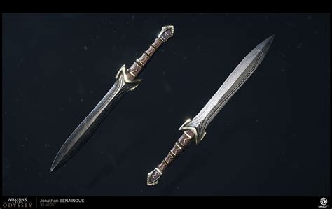 Artstation Assassins Creed Odyssey Weapon Creation By Jonathan