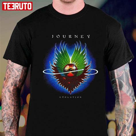 Evolution Of Journey Band Unisex T Shirt Teeruto