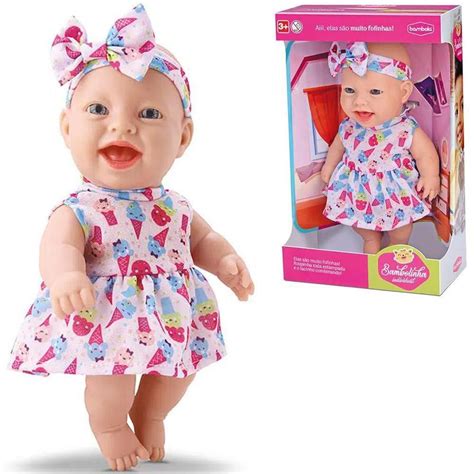 Boneca Na Caixa - Boneca Bambolinha Com Laço Na Caixa - Bambola - Bonecas - Magazine Luiza