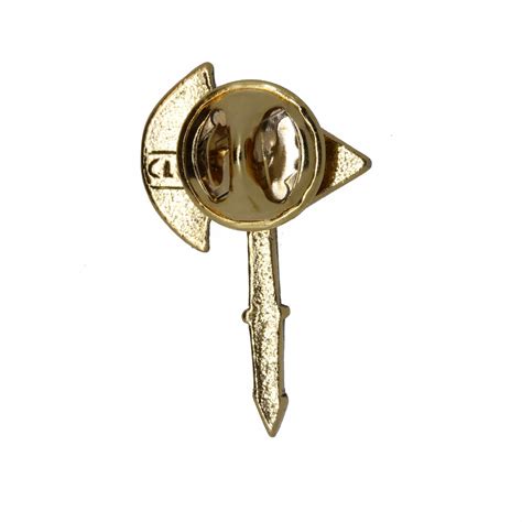 Battle Axe Gold Lapel Pin Conquer Your Style Lapel Pin Planet