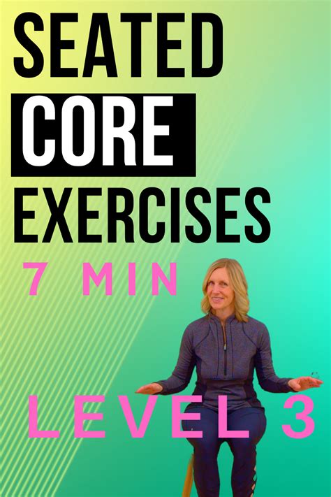 Seated CORE Workouts For Seniors Beginners Senior Fitness Seated