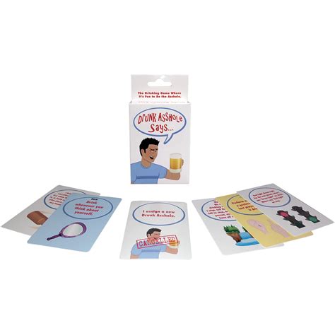 Drunk Asshole Says Same As Sex And Other Single Decks Kheper Games Inc