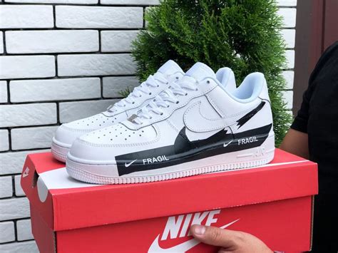 Кеды мужские низкие кожаные nike air force кеды в стиле найк белого ...