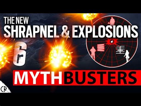 The New Shrapnel & Explosions Mythbusters - 6News - Rainbow Six Siege | Ubisoft Help