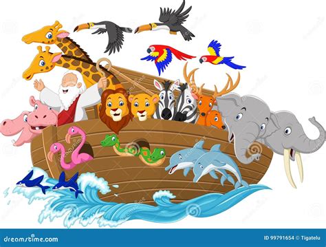 Noah's Ark Cartoon Vector | CartoonDealer.com #19120755