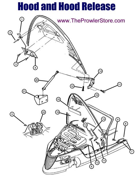 Chrysler Plymouth Prowler Factory Parts Hood