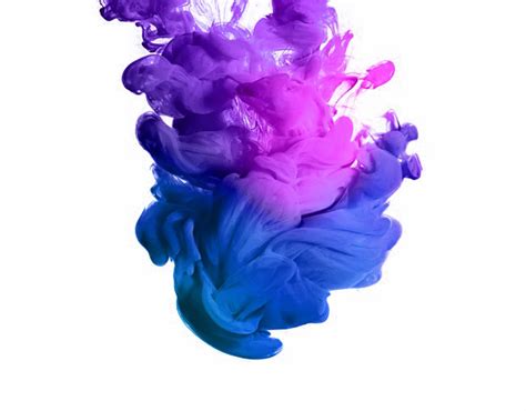 Violet Smoke PNG Transparent Image