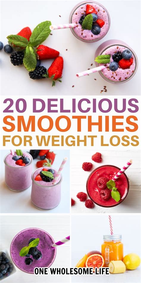 Weight loss smoothies recipes – Artofit