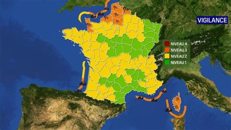 Tempête Ciaran Météo France laisse 14 départements en vigilance orange