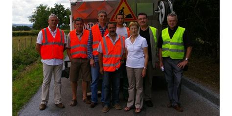 Réfection Des travaux de voirie sont en cours sur la communauté de