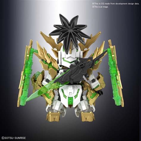 Bandai 5058879 Sd Sangoku Soketsuden Long Xian Liu Bei Unicorn Gundam