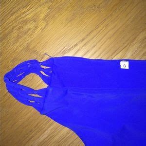 Swim Brand New Royal Blue Crotchet Details Bikini Poshmark