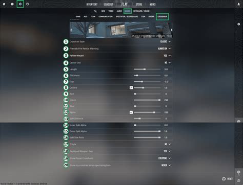 The Best Crosshairs In Cs2 Guide To Best Crosshair Settings