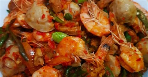 Resep Baso Udang Sambal Pete Oleh Ummu Maryam Cookpad