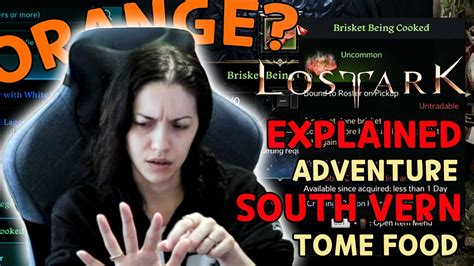 Lost Ark South Vern Adventure Tome Details Get That Brisket Youtube