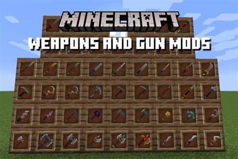 Minecraft Crafting Ideas Weapons