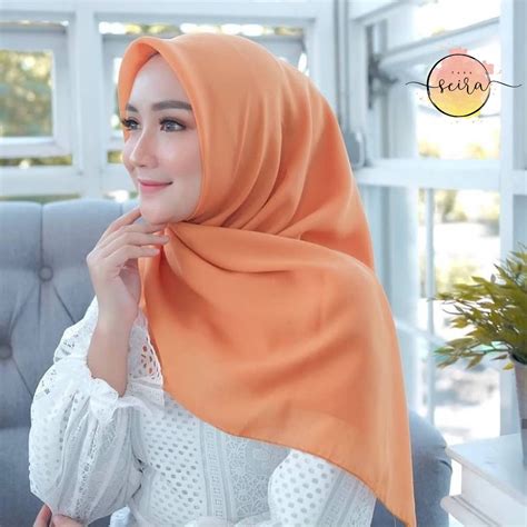 Jual Bisa Cod Bella Square Hijab Segiempat Kerudung Segi Empat