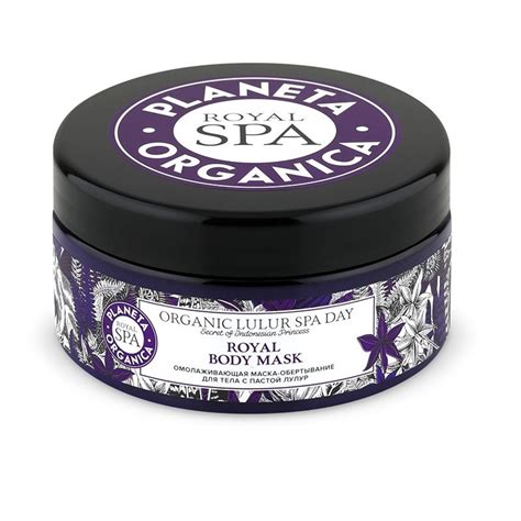 Омолаживающая маска-обертывание для тела с пастой Лулур Royal Spa ...