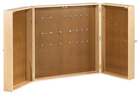 Wall Mounted Tool Storage Cabinet - Contemporary - Garage And Tool ...